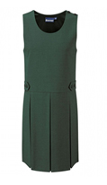 Forest green sleeveless dress